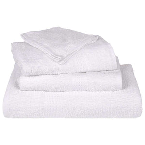 vidaXL Guest Towels FROGN 50 pcs. White 30x30 cm 360 gsm