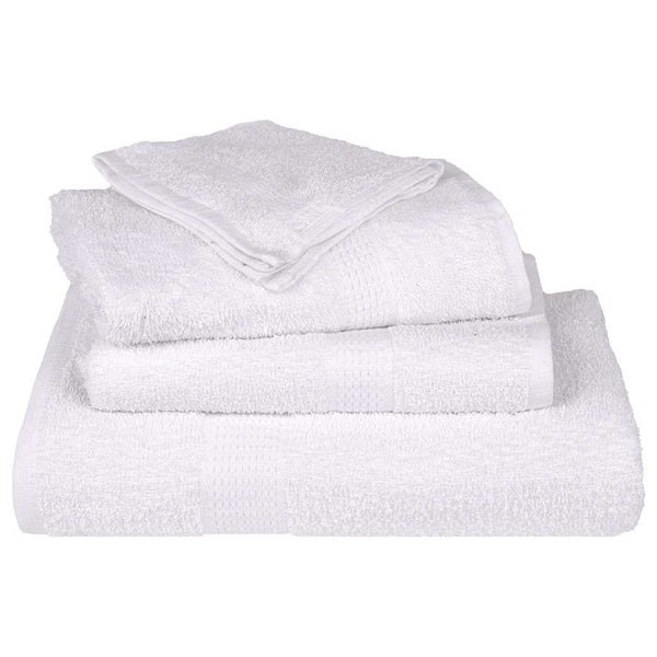 vidaXL Guest Towels FROGN 50 pcs. White 30x30 cm 360 gsm