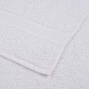 vidaXL Towels FROGN 4 pcs. White 50x100 cm 360 gsm
