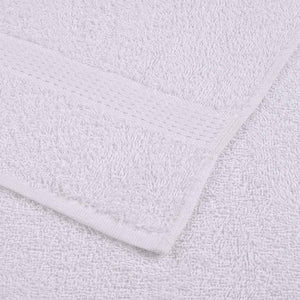 vidaXL Bath Towels FROGN 25 pcs. White 100x150 cm 360 gsm