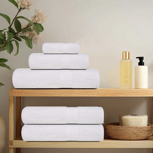 vidaXL Sauna Towels FROGN 25 pcs. White 80x200 cm 360 g/m²
