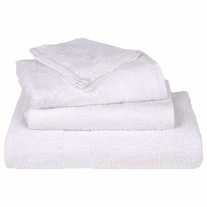 vidaXL Sauna Towels FROGN 25 pcs. White 80x200 cm 360 g/m²