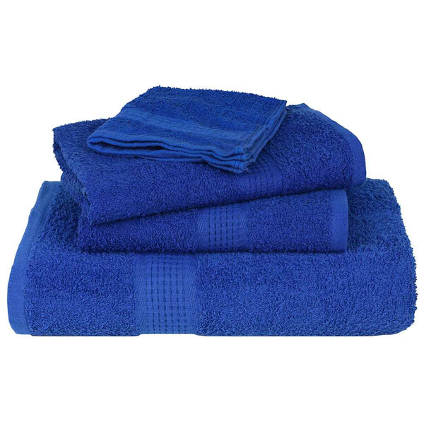 vidaXL Guest Towels FROGN 4 pcs. Blue 30x50 cm 360 gsm