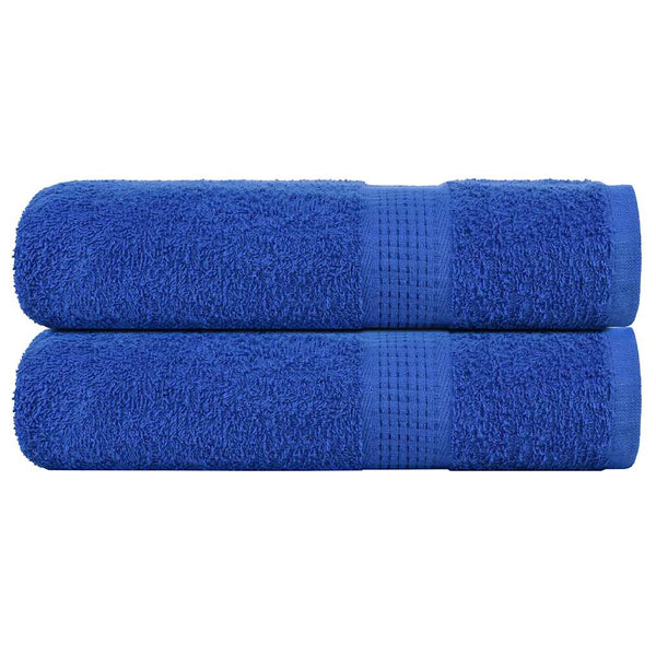 vidaXL Towels FROGN 2 pcs Blue 50x100 cm 360 gsm