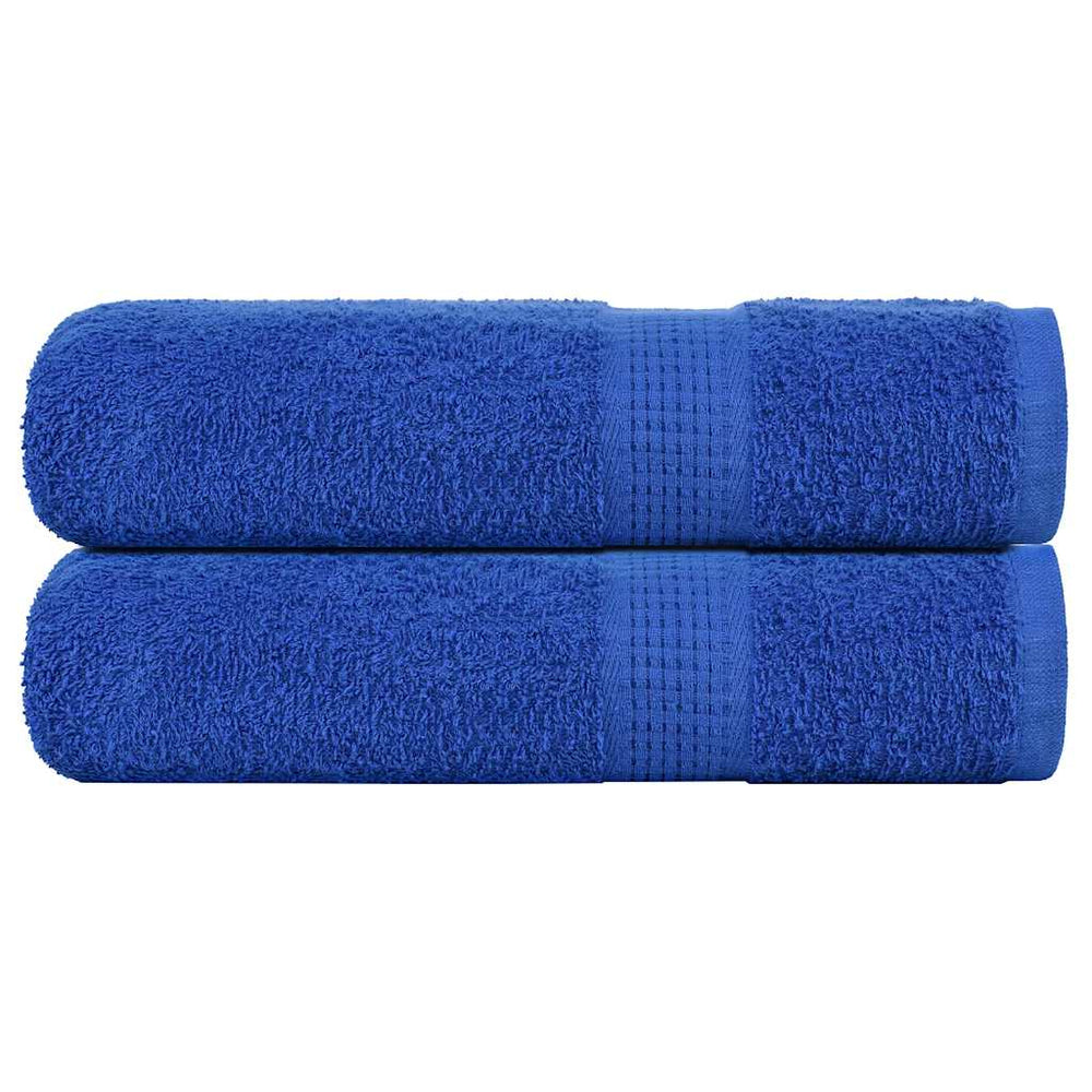 vidaXL Bath Towels FROGN 2 pcs Blue 100x150 cm 360 gsm