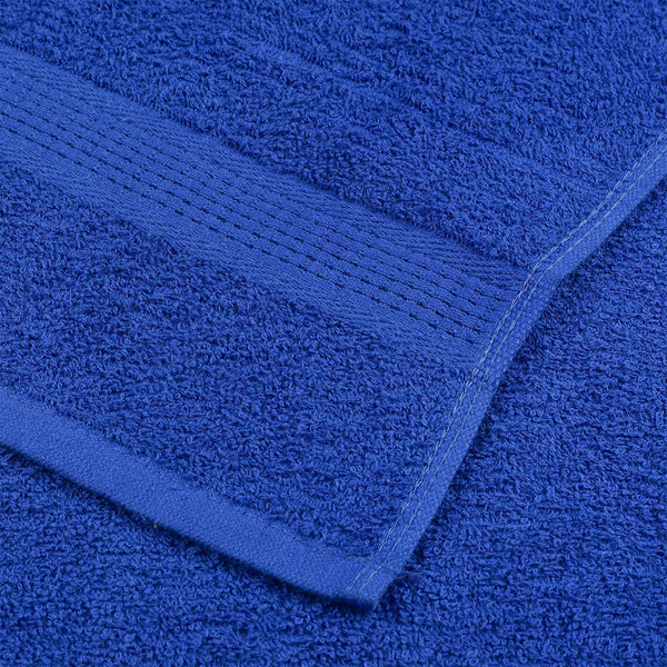 vidaXL Sauna Towels FROGN 10 pcs Blue 80x200 cm 360 gsm