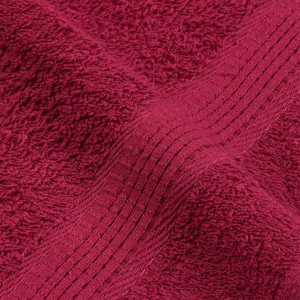 vidaXL Sauna Towels FROGN 4 pcs. Bordeaux 80x200 cm 360 gsm
