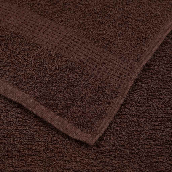 vidaXL Bath Towels FROGN 2 pcs Brown 100x150 cm 360 gsm
