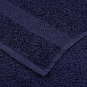 vidaXL Washcloths FROGN 4 pcs Navy Blue 30x30 cm 360 gsm