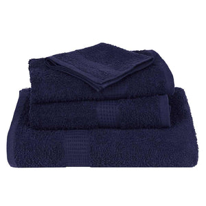 vidaXL Washcloths FROGN 10 pcs. Navy Blue 30x30 cm 360 gsm