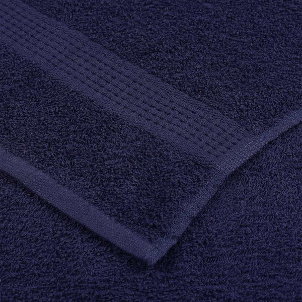 vidaXL Washcloths FROGN 10 pcs. Navy Blue 30x30 cm 360 gsm