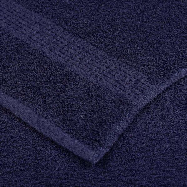 vidaXL Guest Towels FROGN 10 pcs. Navy Blue 30x50 cm 360 gsm