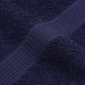 vidaXL Guest Towels FROGN 10 pcs. Navy Blue 30x50 cm 360 gsm