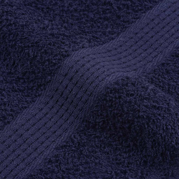 vidaXL FROGN Bath Towels 2 pcs Navy 70x140 cm 360 g/m²