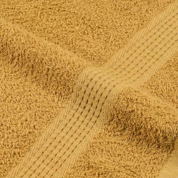 vidaXL Bath Towels FROGN 10 pcs Gold 100x150 cm 360 gsm