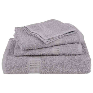vidaXL Towels FROGN 2 pcs. Grey 50x100 cm 360 gsm