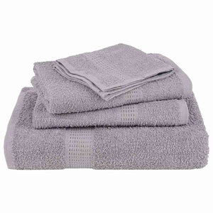 vidaXL Towels FROGN 4 pcs. Grey 50x100 cm 360 gsm