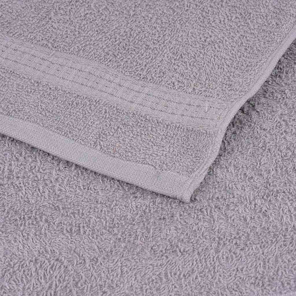 vidaXL Bath Towels FROGN 4 pcs. Grey 100x150 cm 360 gsm