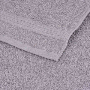 vidaXL Sauna Towels FROGN 4 pcs. Grey 80x200 cm 360 gsm