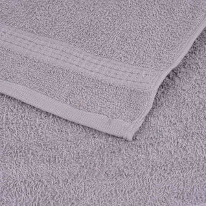 vidaXL Towels FROGN 4 pcs. Grey 100x200 cm 360 gsm