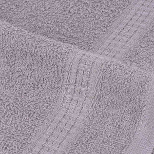 vidaXL Towels FROGN 10 pcs Grey 100x200 cm 360 gsm