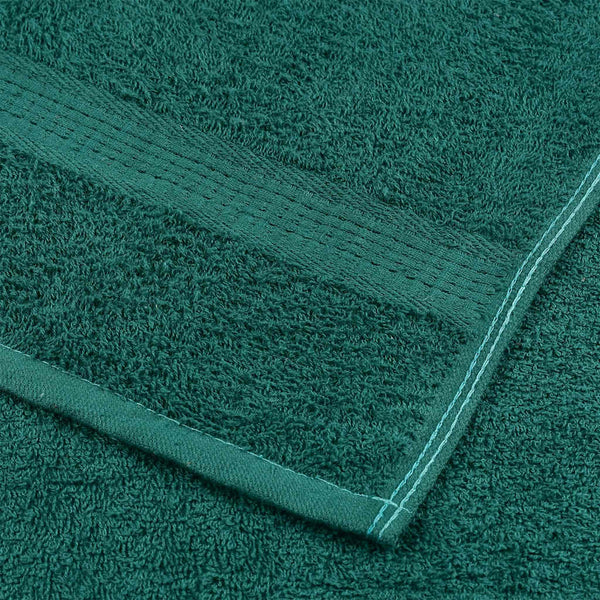 vidaXL FROGN Bath Towels 2 pcs. Green 70x140 cm 360 gsm