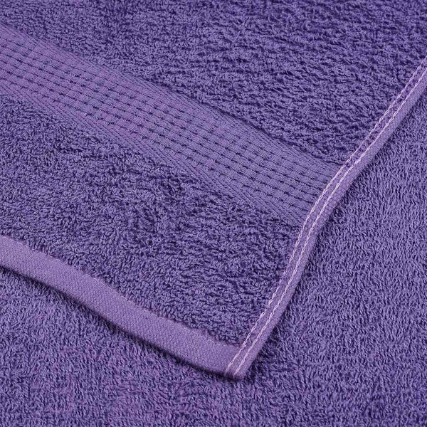 vidaXL Towels FROGN 10 pcs. Purple 50x100 cm 360 gsm