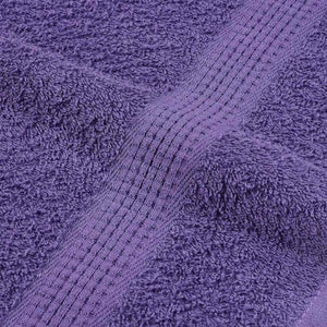 vidaXL Bath Towels FROGN 4 pcs. Purple 100x150 cm 360 gsm