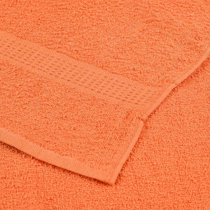 vidaXL Sauna Towels FROGN 2 pcs. Orange 80x200 cm 360 g/m²