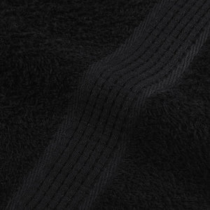 vidaXL Washcloths FROGN 4 pcs Black 30x30 cm 360 gsm
