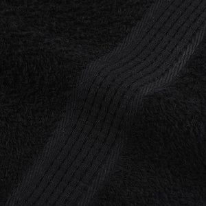 vidaXL Towels FROGN 2 pcs Black 100x200 cm 360 gsm