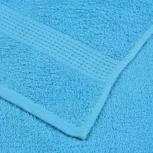 vidaXL Towels FROGN 10 pcs. Turquoise 50x100 cm 360 gsm