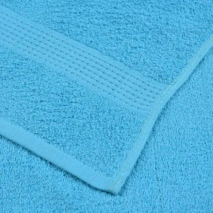 vidaXL FROGN Bath Towels 4 pcs. Turquoise 70x140 cm 360 gsm