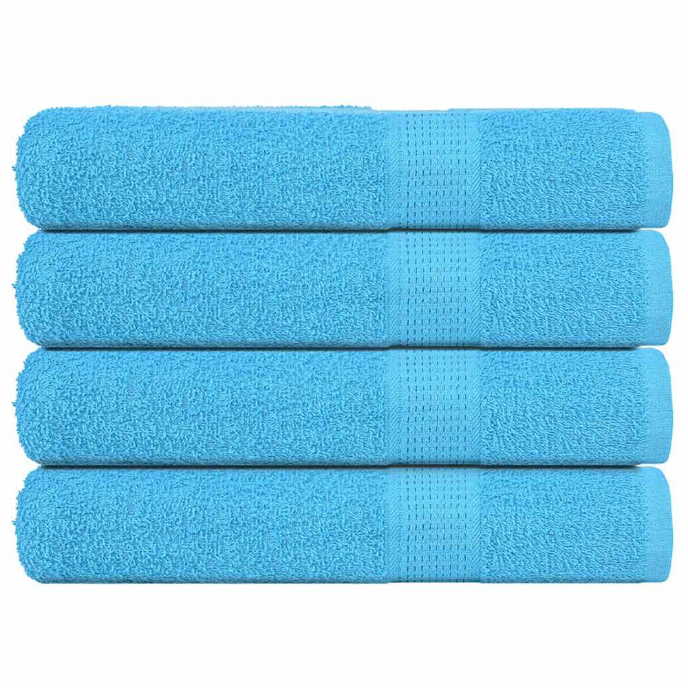 vidaXL Towels FROGN 4 pcs. Turquoise 100x200 cm 360 gsm