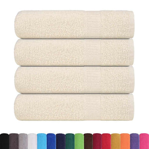 vidaXL Towels FROGN 4 pcs. Cream 50x100 cm 360 gsm