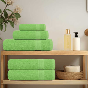 vidaXL FROGN Shower Towels 2 pcs. Apple Green 70x140 cm 360 g/m²