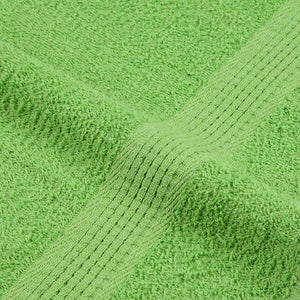 vidaXL Bath Towels FROGN 2 pcs Apple Green 100x150 cm 360 g/m²