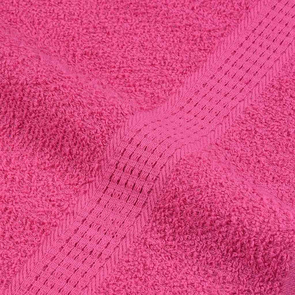 vidaXL Bath Towels FROGN 10 pcs. Pink 100x150 cm 360 gsm