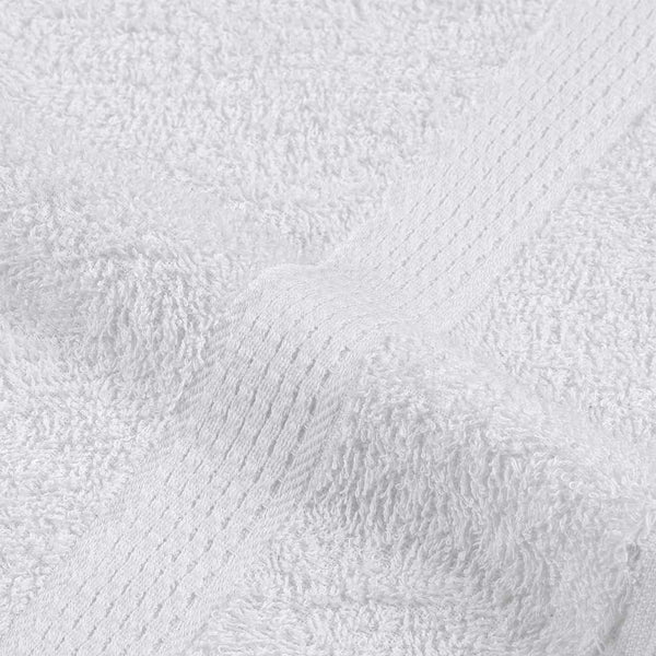 vidaXL 12-piece Towel Set FROGN White 360 gsm