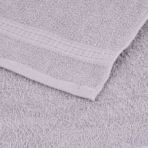 vidaXL 12-Piece Towel Set FROGN Grey 360 gsm