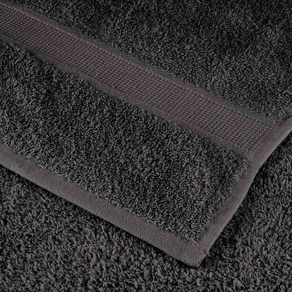 vidaXL Guest Towel SOLUND 10 pcs Anthracite 15 x 21 cm 550 gsm
