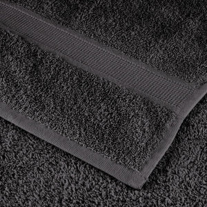 vidaXL Premium Guest Towels SOLUND 10 pcs. Anthracite 30x50 cm 600 g/m²