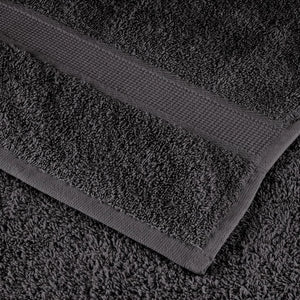 vidaXL Premium Bath Towels SOLUND 50 pcs. Anthracite 100x150 cm 600 gsm
