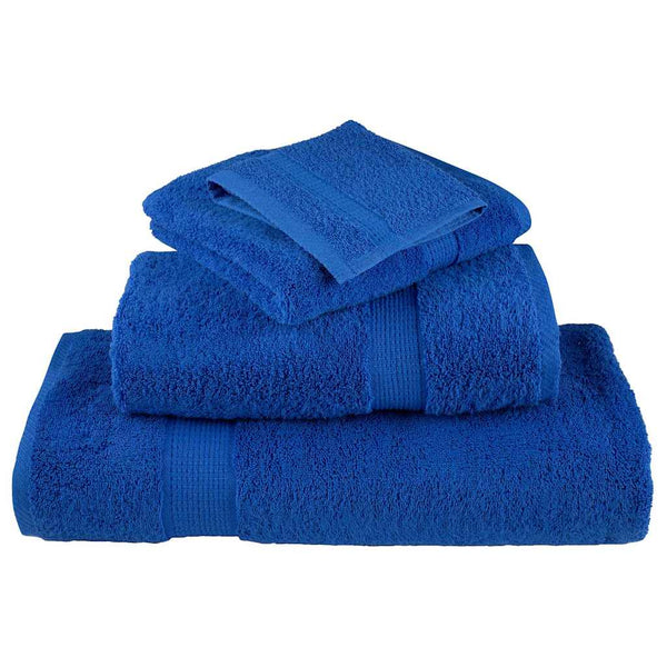 vidaXL Guest Towel SOLUND 2 pcs Blue 15 x 21 cm 550 gsm