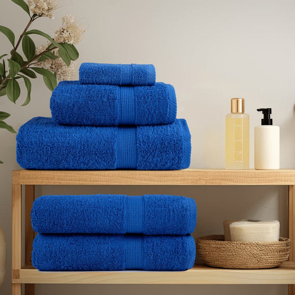 vidaXL Premium Washcloths SOLUND 10 pcs. Blue 30x30 cm 600 gsm
