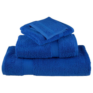 vidaXL Premium Washcloths SOLUND 10 pcs. Blue 30x30 cm 600 gsm