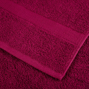 vidaXL Guest Towel SOLUND 2 pcs Bordeaux 15 x 21 cm 550 gsm
