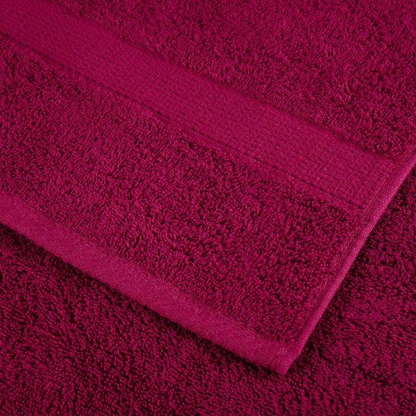 vidaXL Guest Towel SOLUND 2 pcs Bordeaux 15 x 21 cm 550 gsm