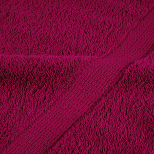 vidaXL Guest Towel SOLUND 2 pcs Bordeaux 15 x 21 cm 550 gsm