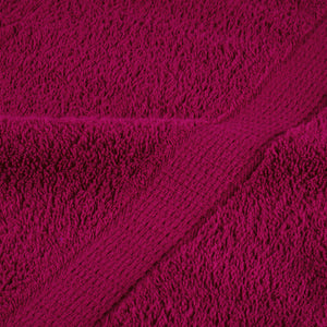 vidaXL Premium Towels SOLUND 4 pcs. Bordeaux 100x200 cm 600 gsm